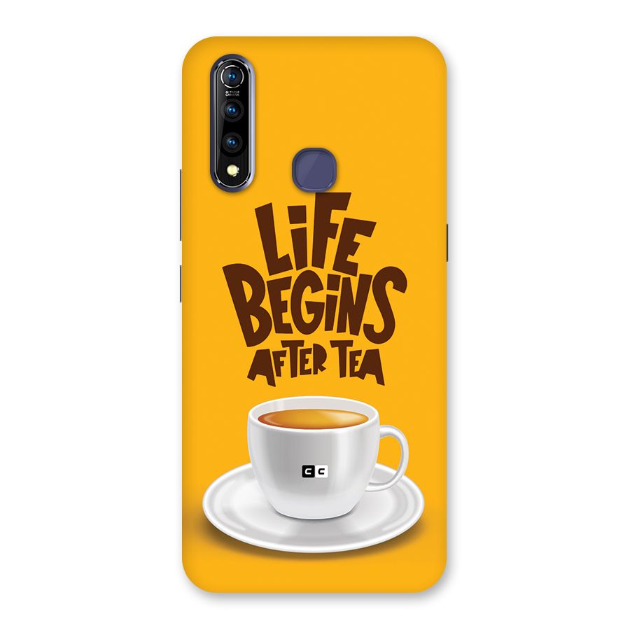Begins After Tea Back Case for Vivo Z1 Pro