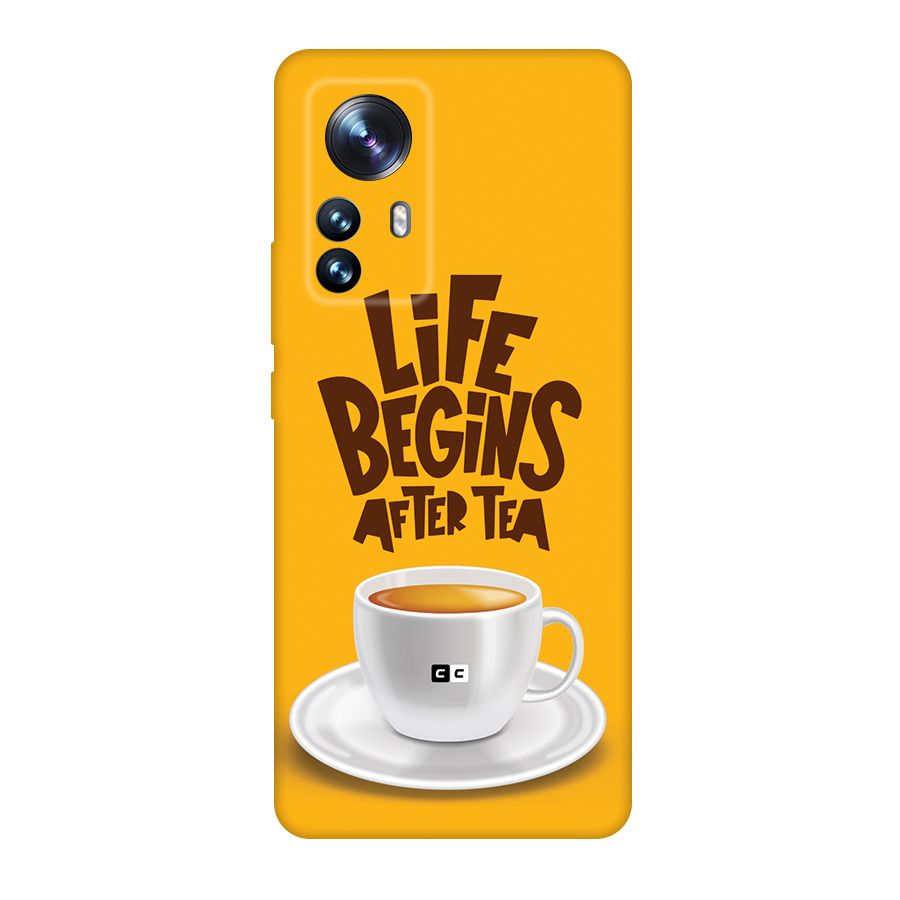 Begins After Tea Back Case for Xiaomi 12 Pro