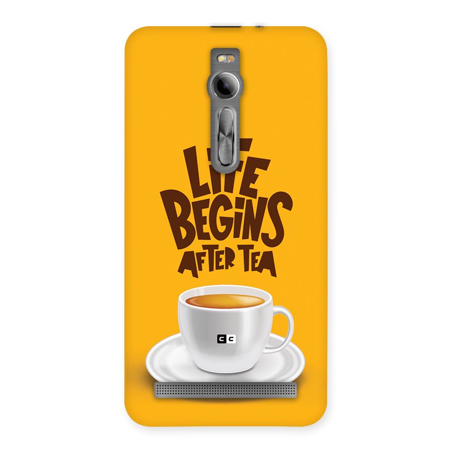 Begins After Tea Back Case for Zenfone 2