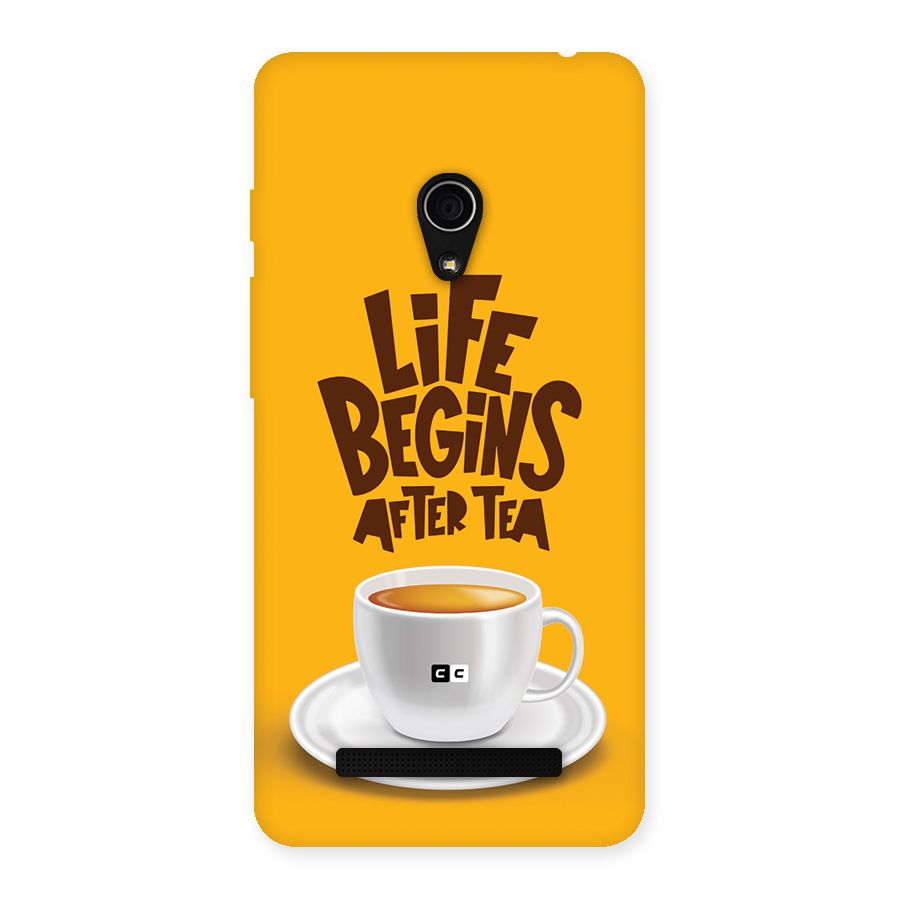 Begins After Tea Back Case for Zenfone 5