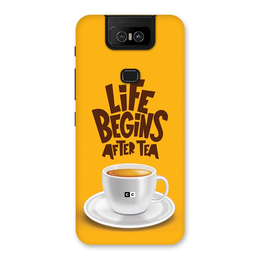 Begins After Tea Back Case for Zenfone 6z