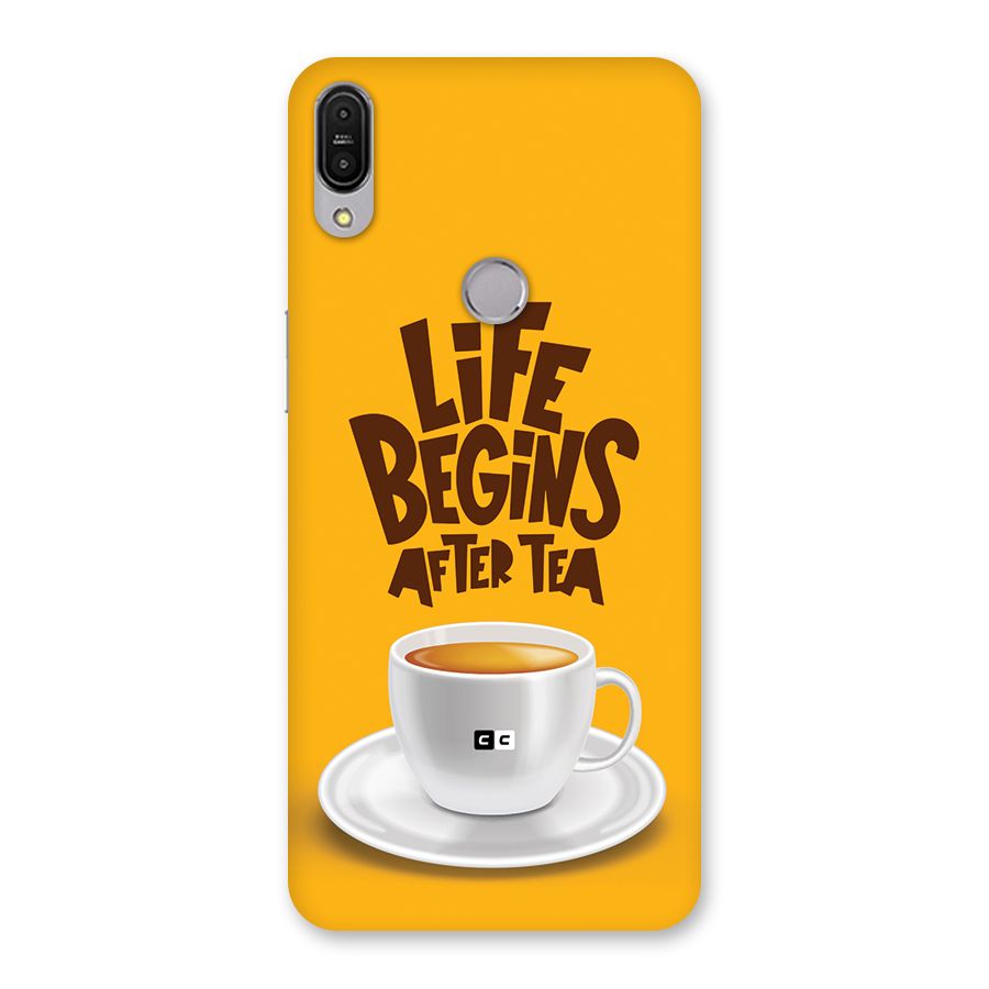 Begins After Tea Back Case for Zenfone Max Pro M1