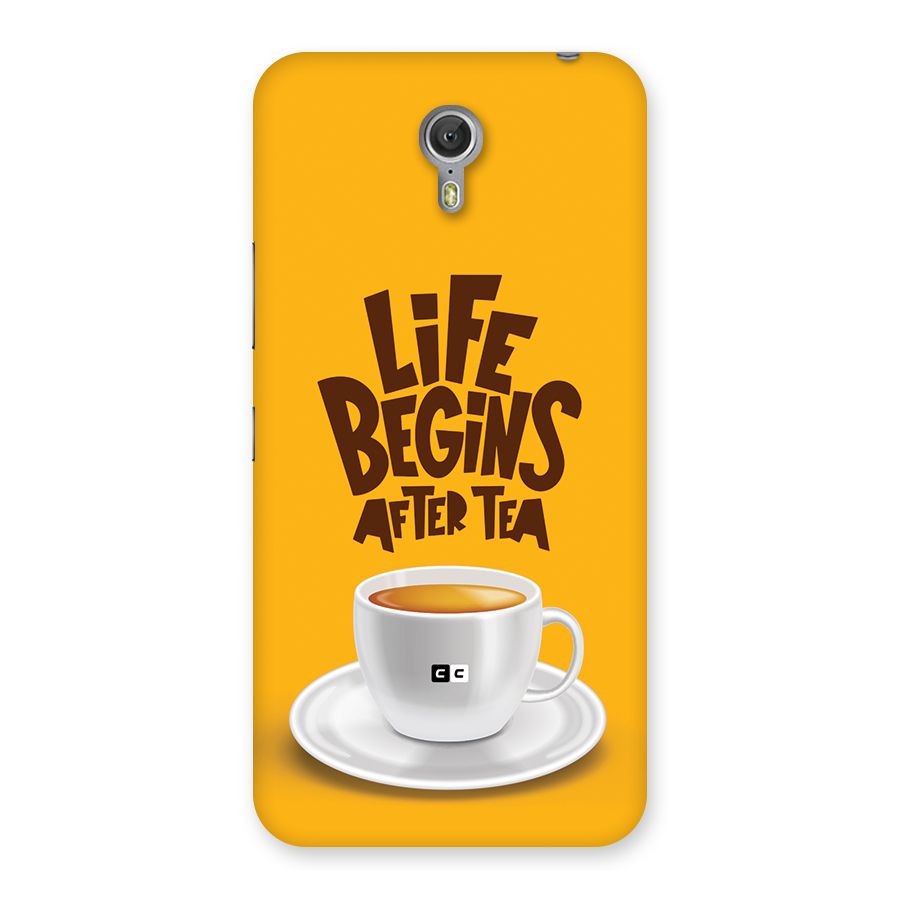 Begins After Tea Back Case for Zuk Z1