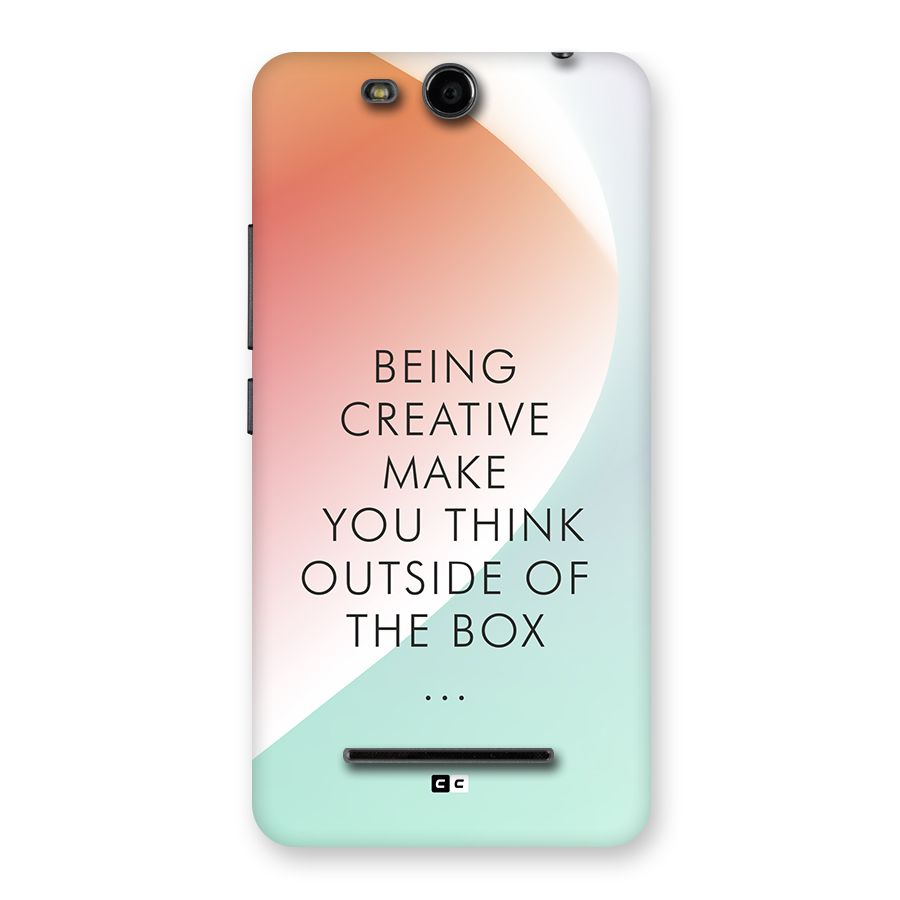 Being Creative Back Case for Canvas Juice 3 Q392