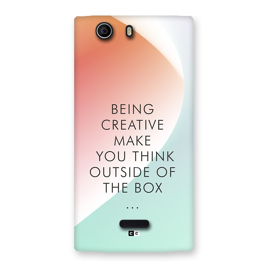 Being Creative Back Case for Canvas Nitro 2 E311