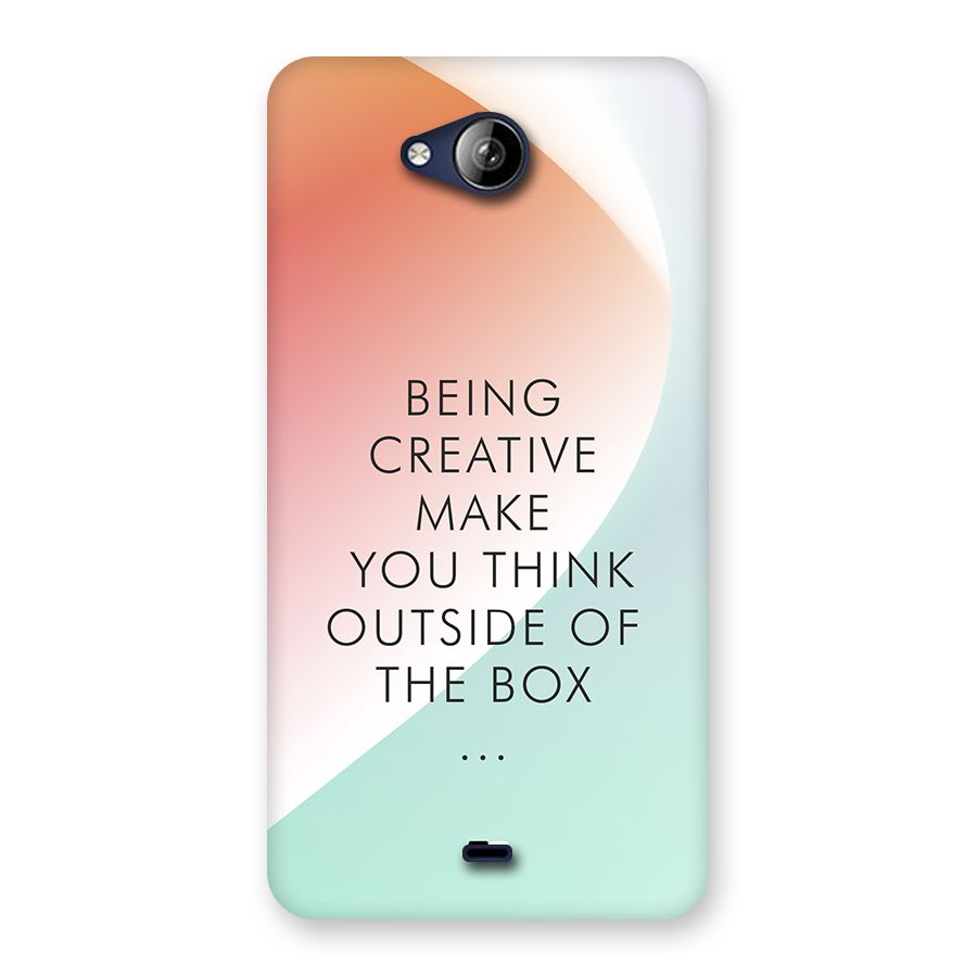 Being Creative Back Case for Canvas Play Q355