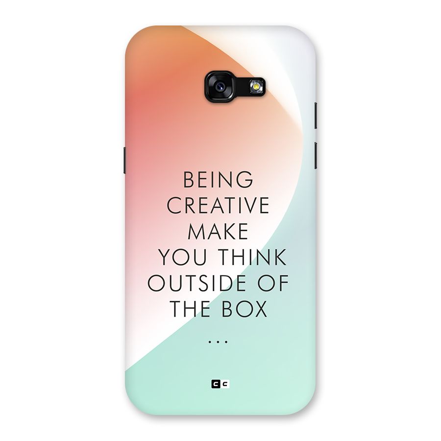 Being Creative Back Case for Galaxy A5 2017