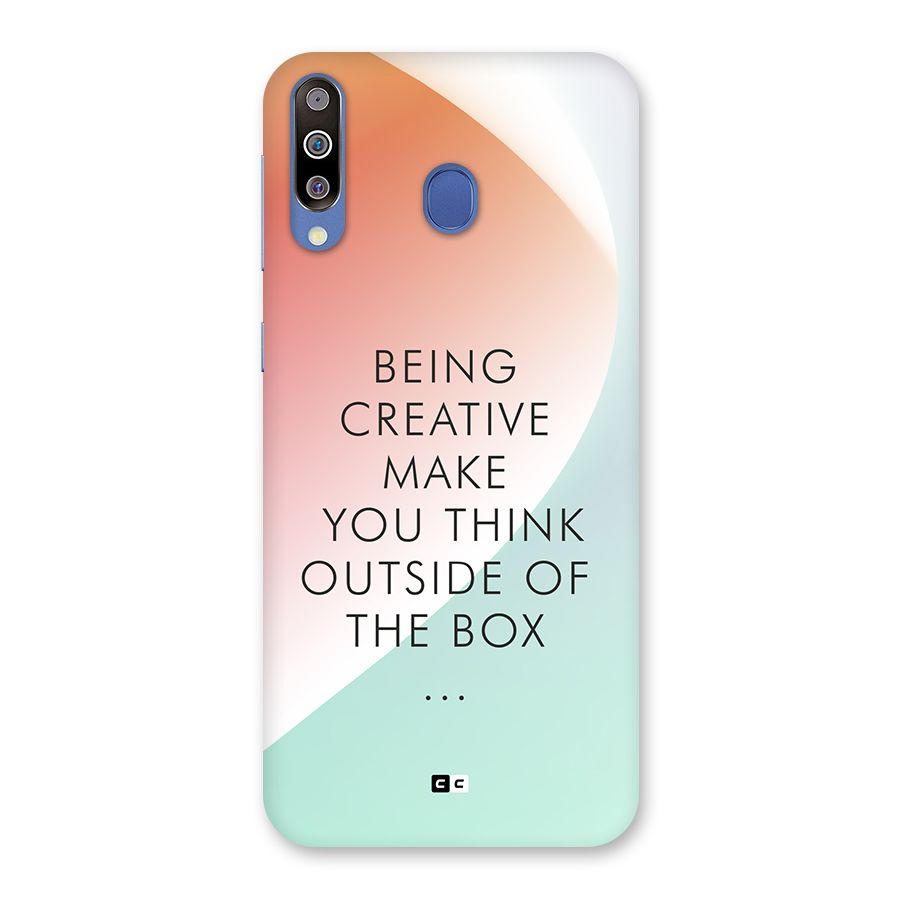 Being Creative Back Case for Galaxy M30