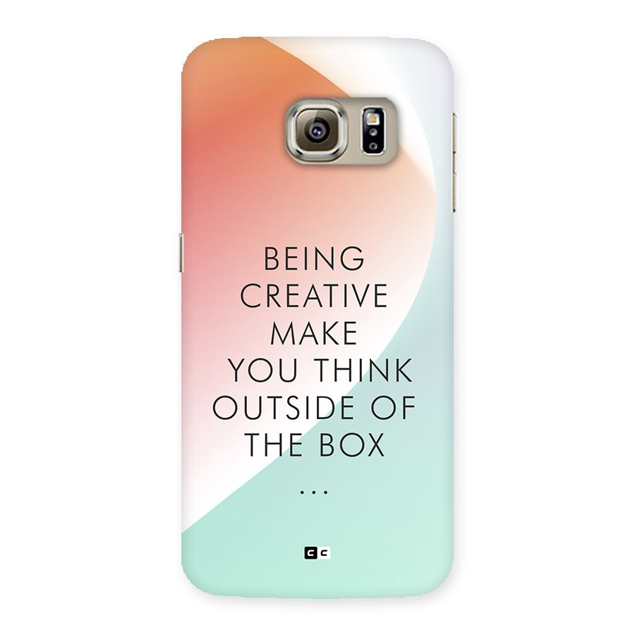 Being Creative Back Case for Galaxy S6 edge