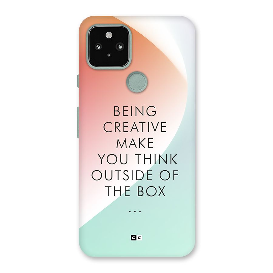 Being Creative Back Case for Google Pixel 5