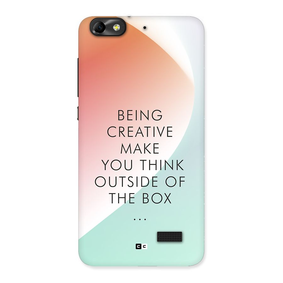 Being Creative Back Case for Honor 4C