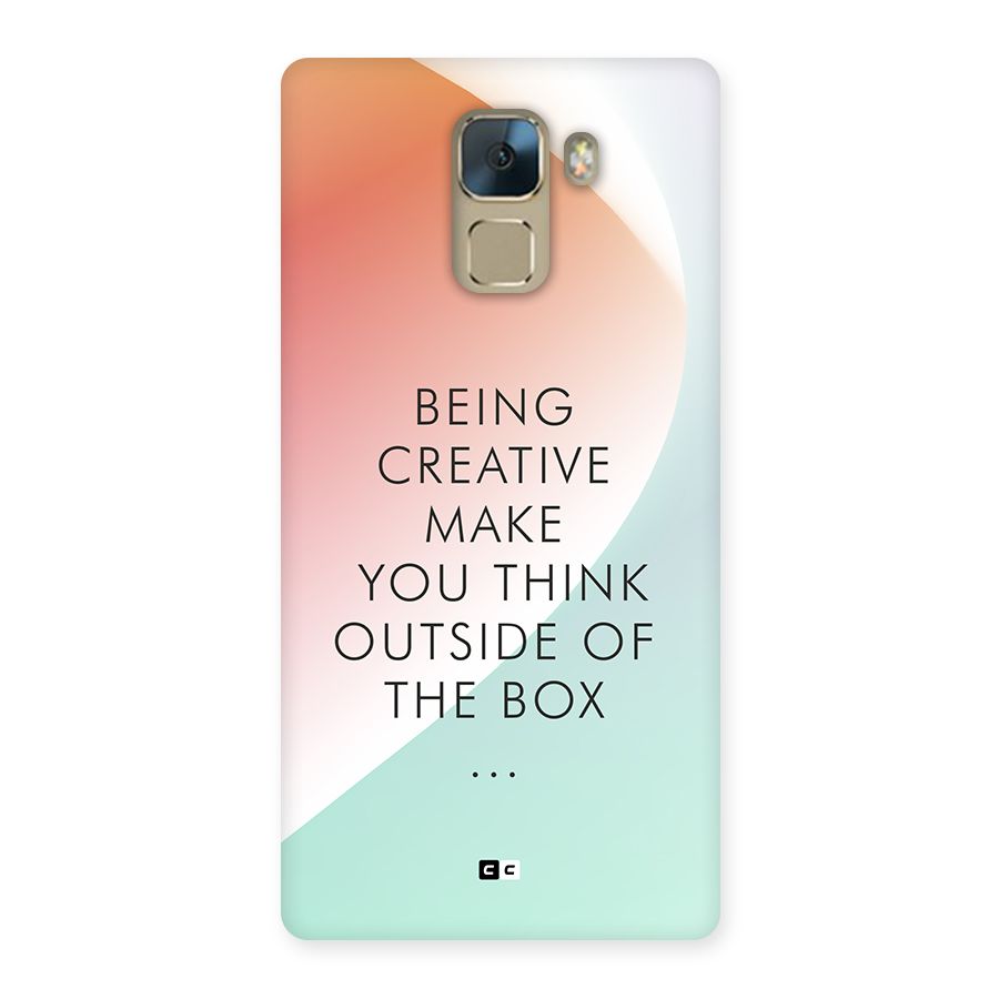 Being Creative Back Case for Honor 7