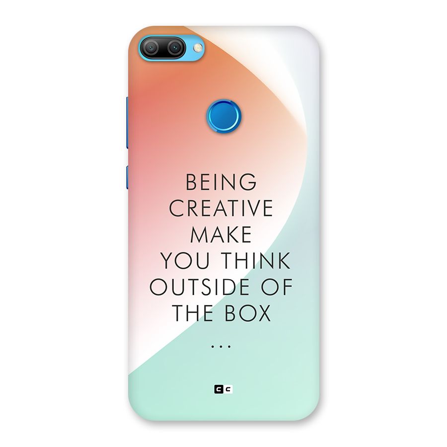 Being Creative Back Case for Honor 9N