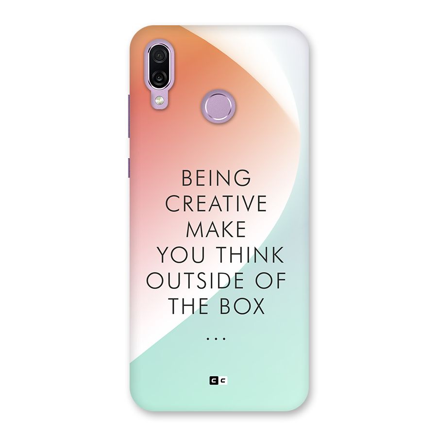 Being Creative Back Case for Honor Play