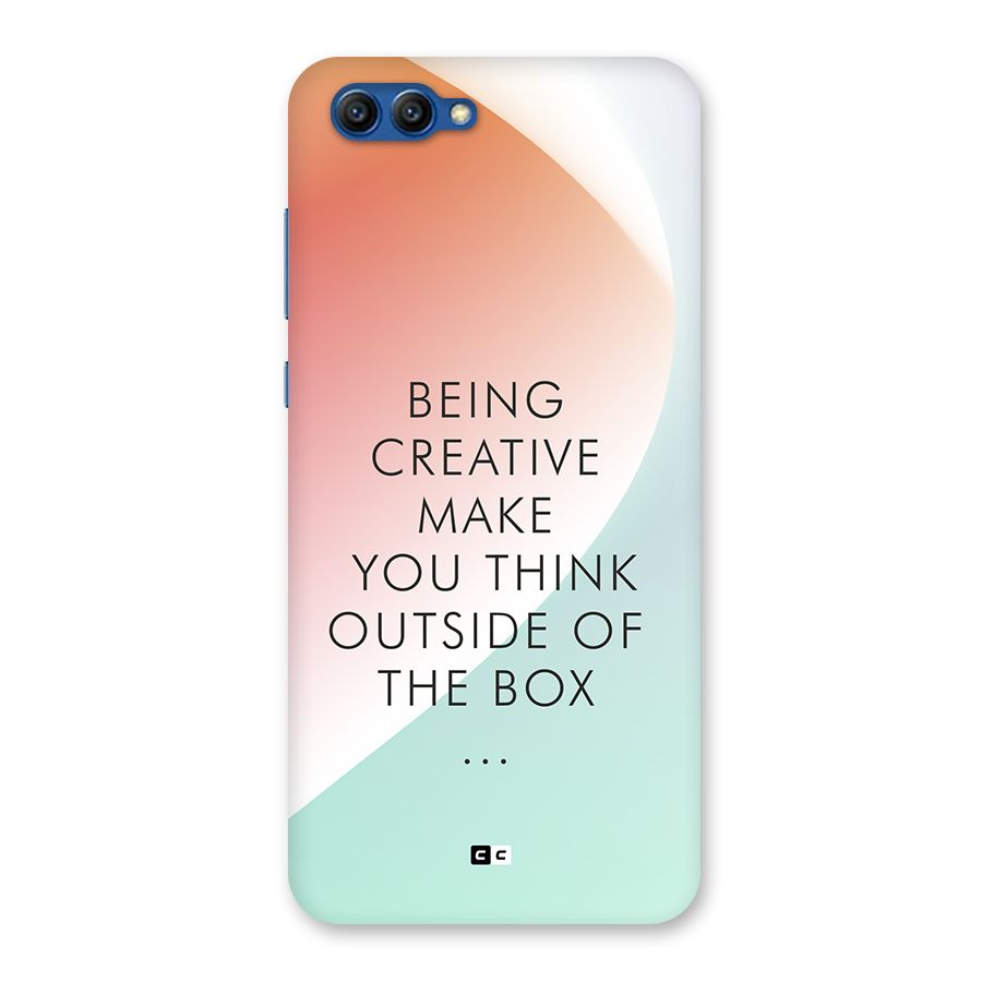 Being Creative Back Case for Honor View 10
