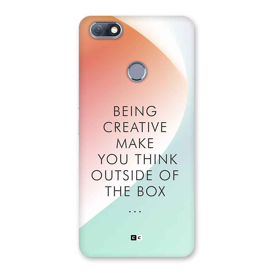 Being Creative Back Case for Infinix Note 5