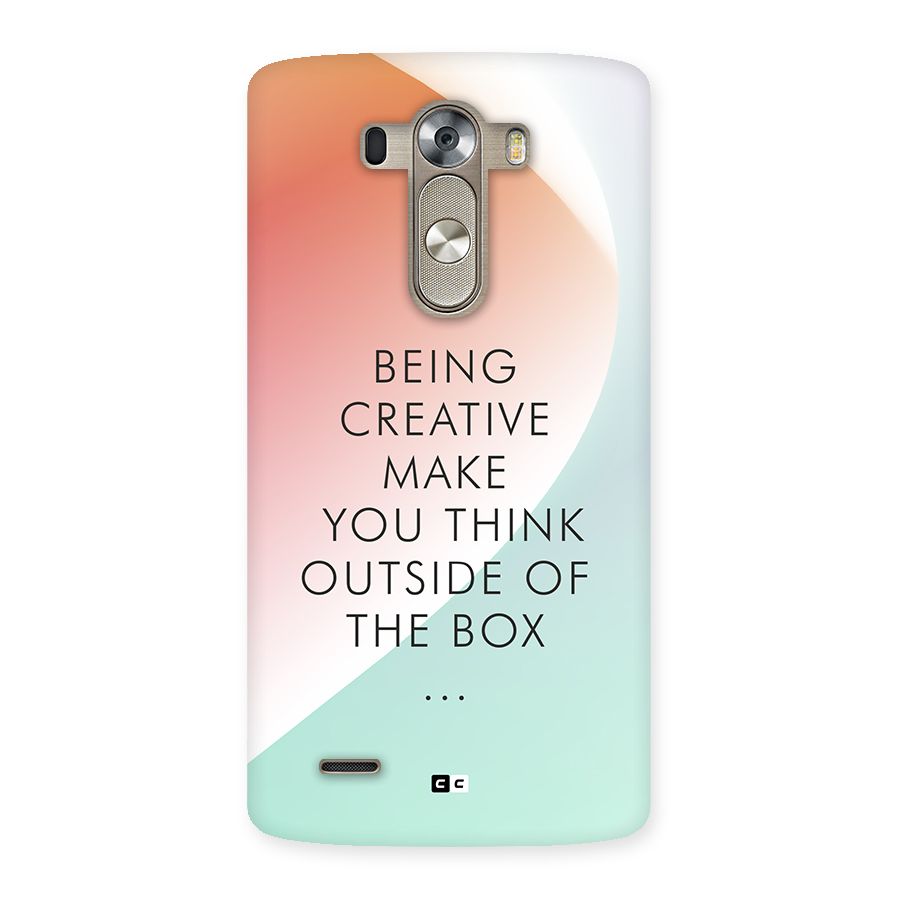Being Creative Back Case for LG G3