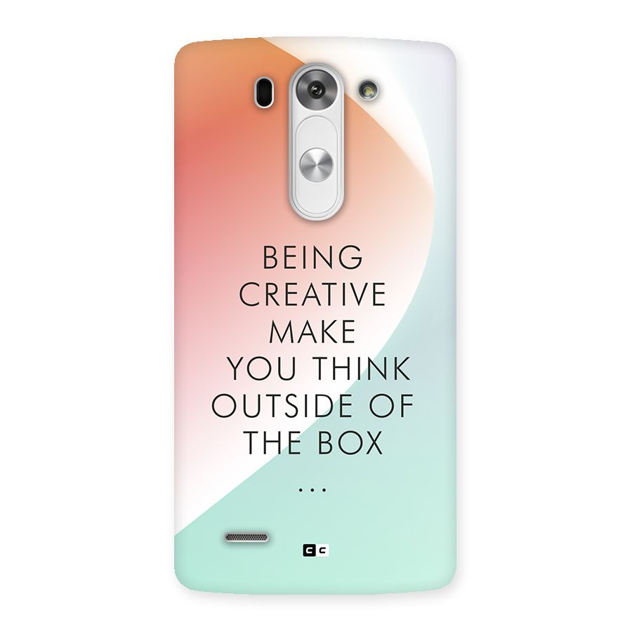 Being Creative Back Case for LG G3 Beat