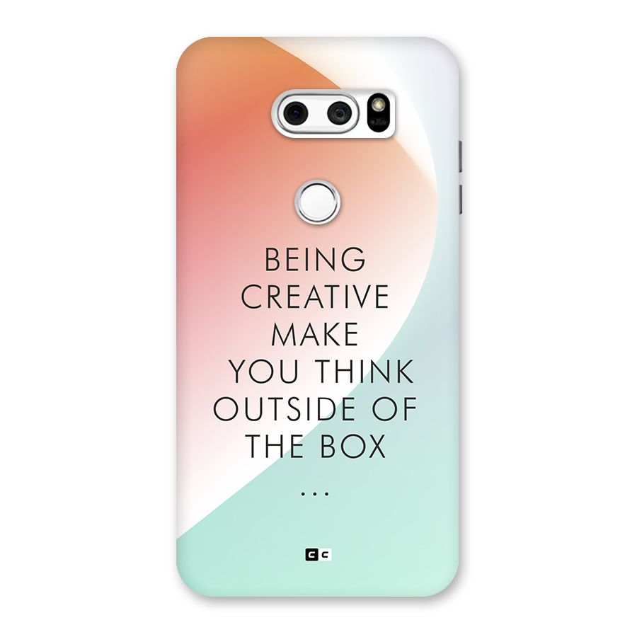 Being Creative Back Case for LG V30
