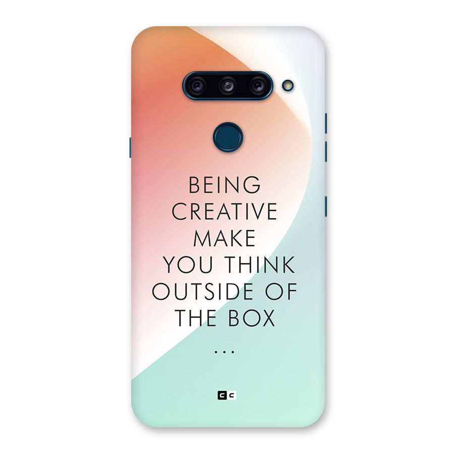 Being Creative Back Case for LG  V40 ThinQ