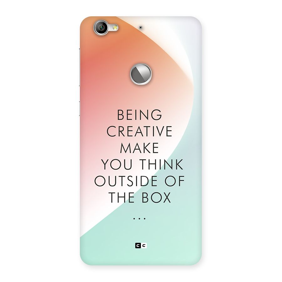 Being Creative Back Case for Le 1S