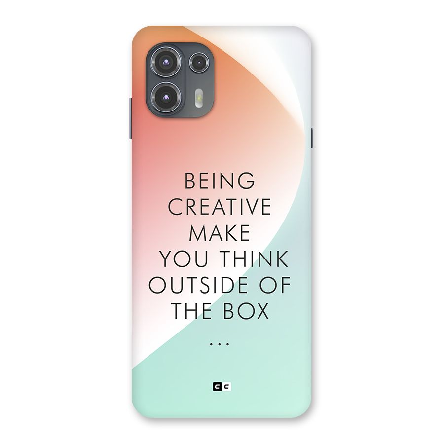 Being Creative Back Case for Motorola Edge 20 Fusion