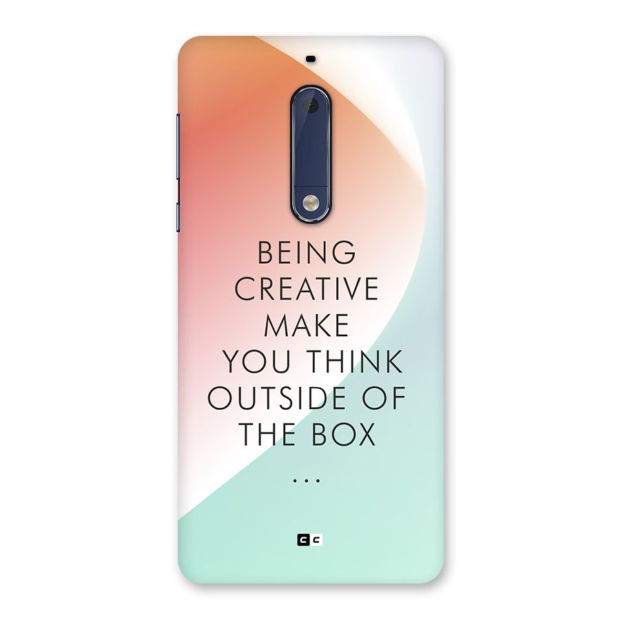 Being Creative Back Case for Nokia 5