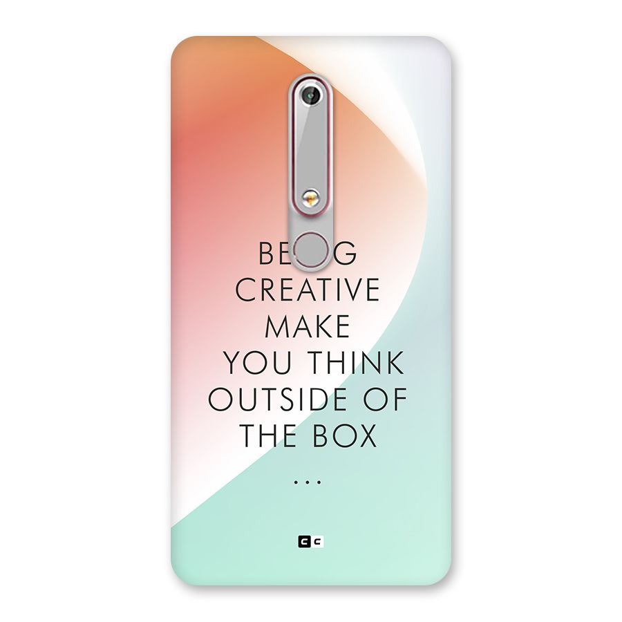 Being Creative Back Case for Nokia 6.1