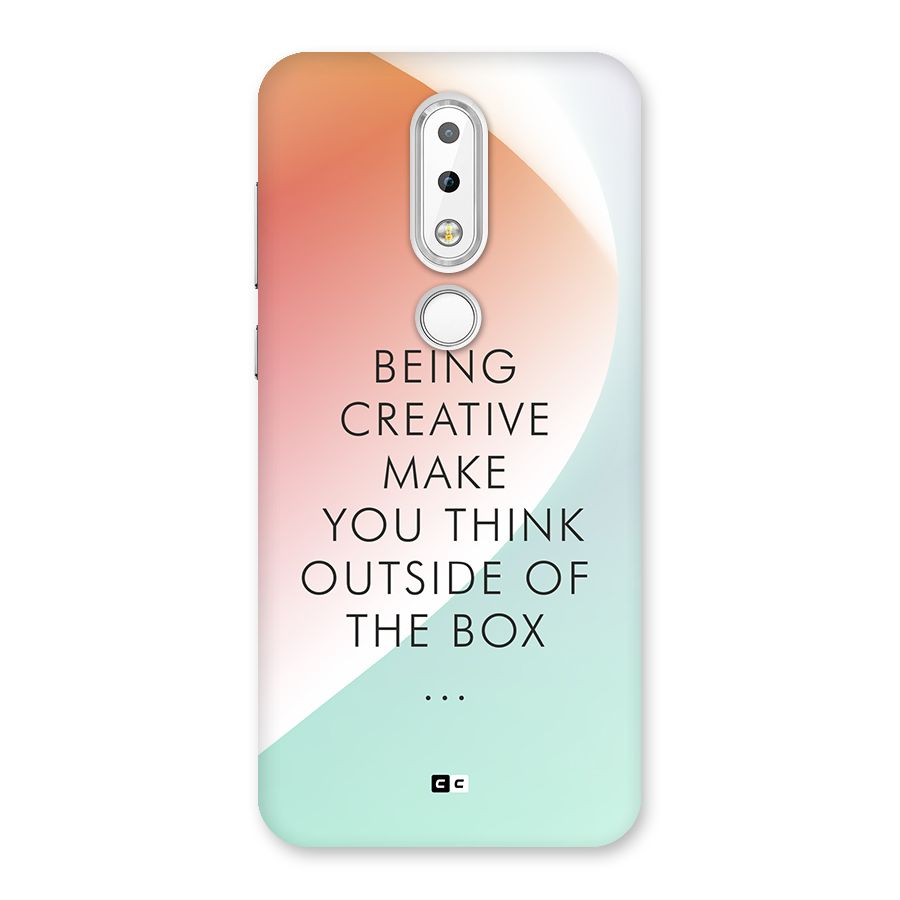 Being Creative Back Case for Nokia 6.1 Plus