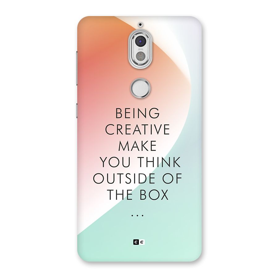Being Creative Back Case for Nokia 7