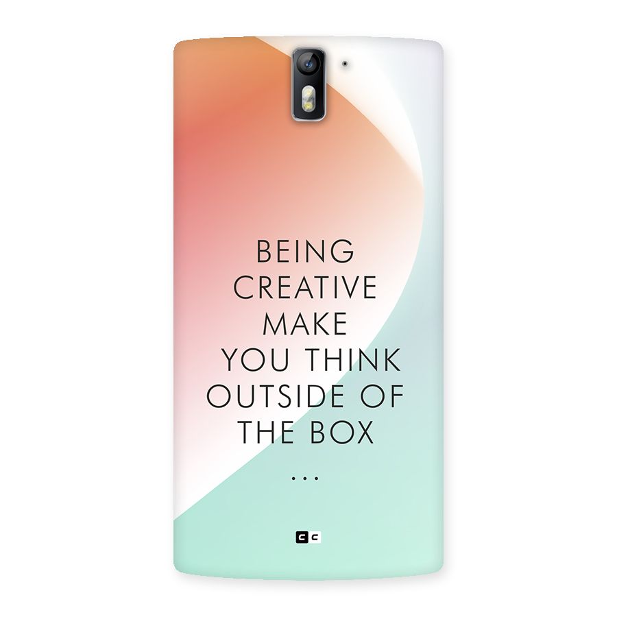 Being Creative Back Case for OnePlus One