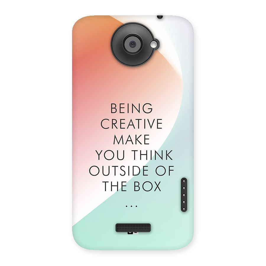 Being Creative Back Case for One X