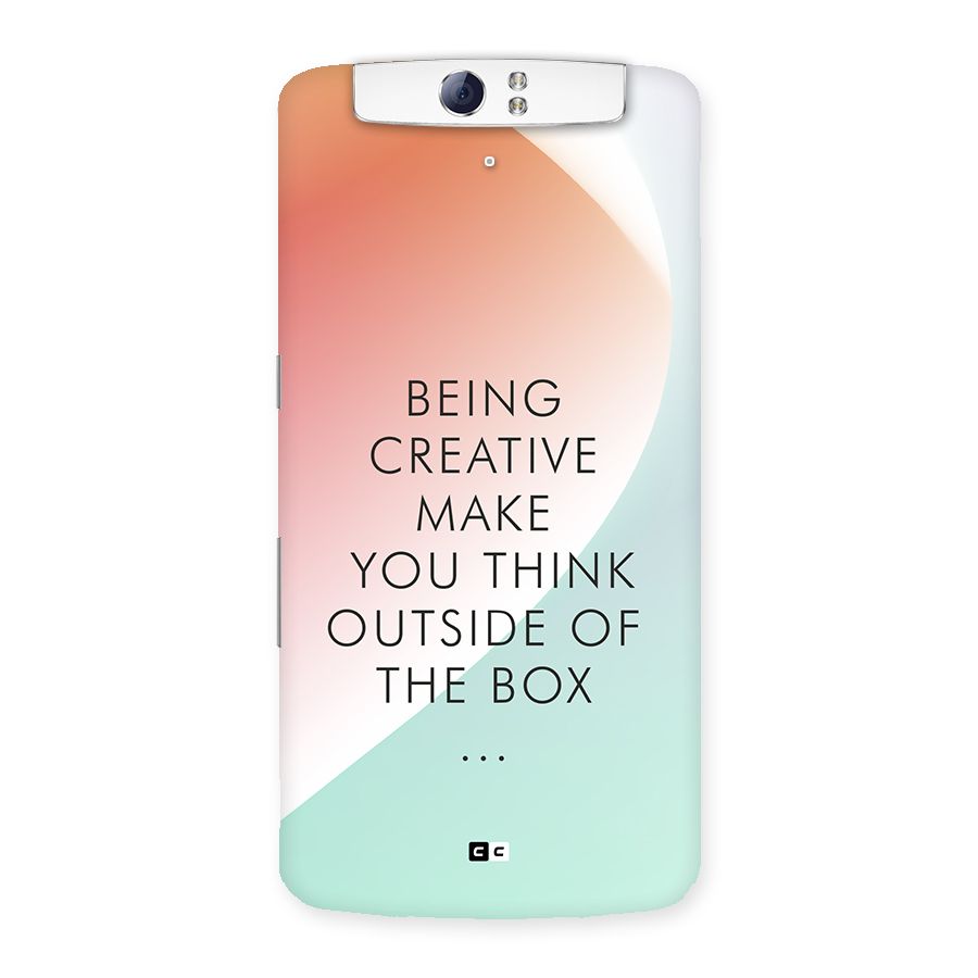 Being Creative Back Case for Oppo N1