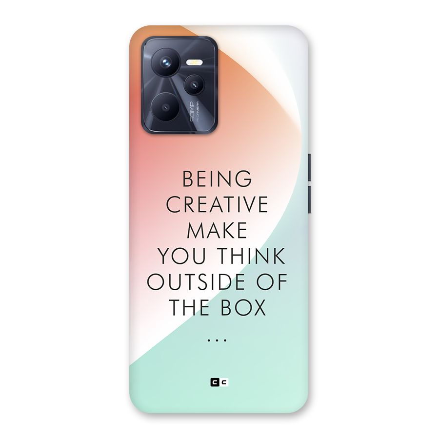 Being Creative Back Case for Realme C35