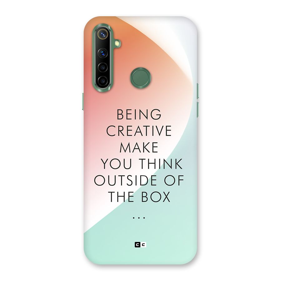 Being Creative Back Case for Realme Narzo 10
