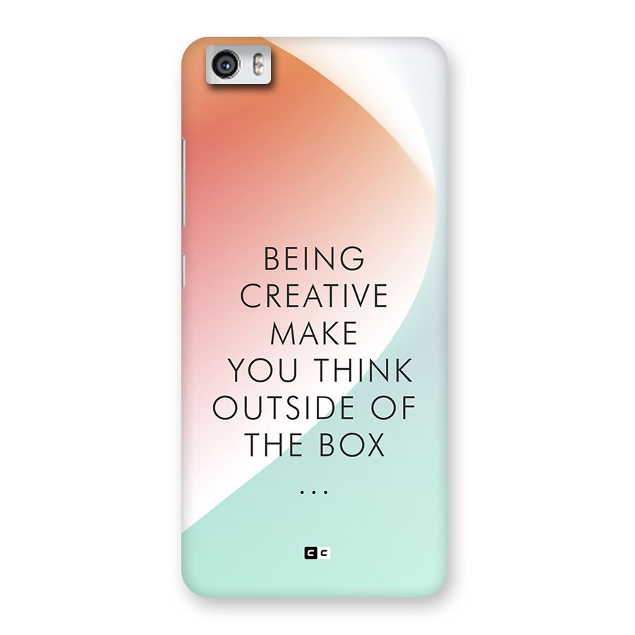 Being Creative Back Case for Redmi Mi 5