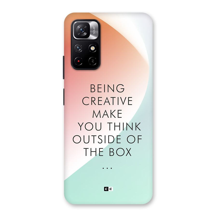 Being Creative Back Case for Redmi Note 11T 5G