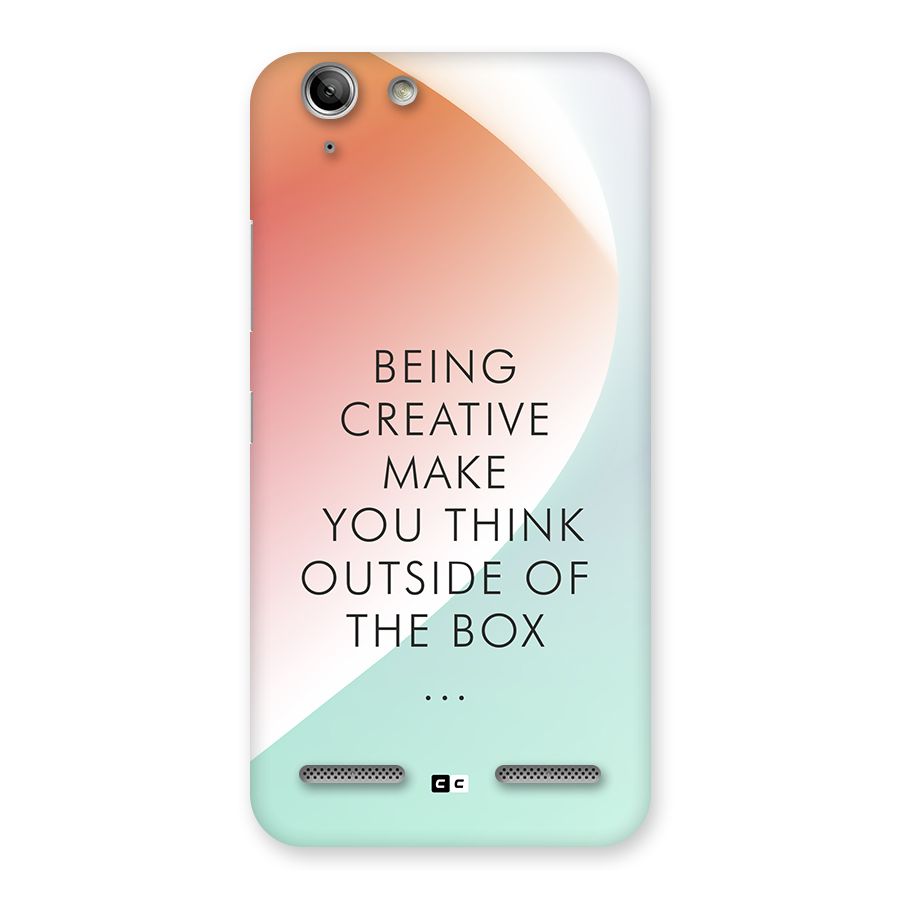 Being Creative Back Case for Vibe K5