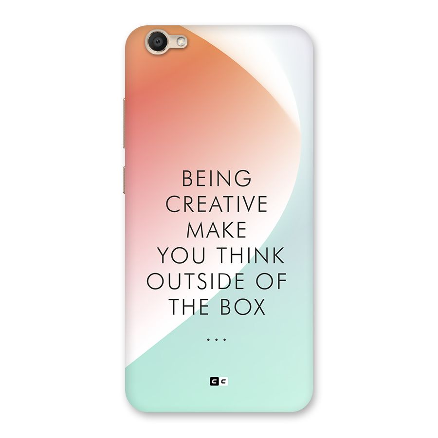 Being Creative Back Case for Vivo V5