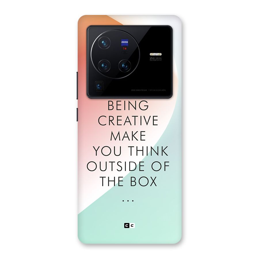 Being Creative Back Case for Vivo X80 Pro