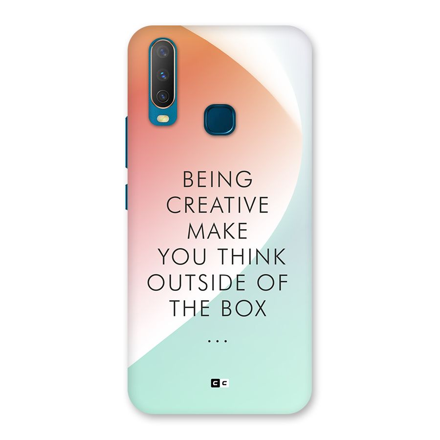 Being Creative Back Case for Vivo Y11