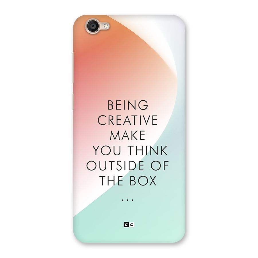 Being Creative Back Case for Vivo Y55s