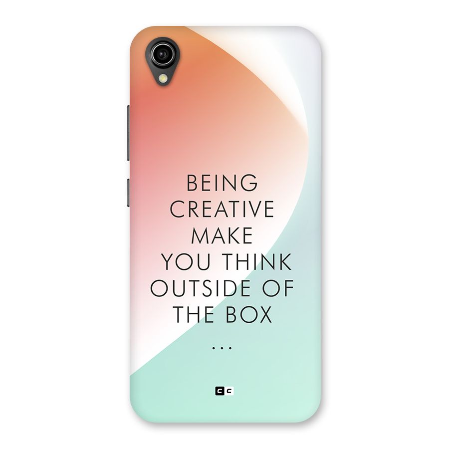Being Creative Back Case for Vivo Y90