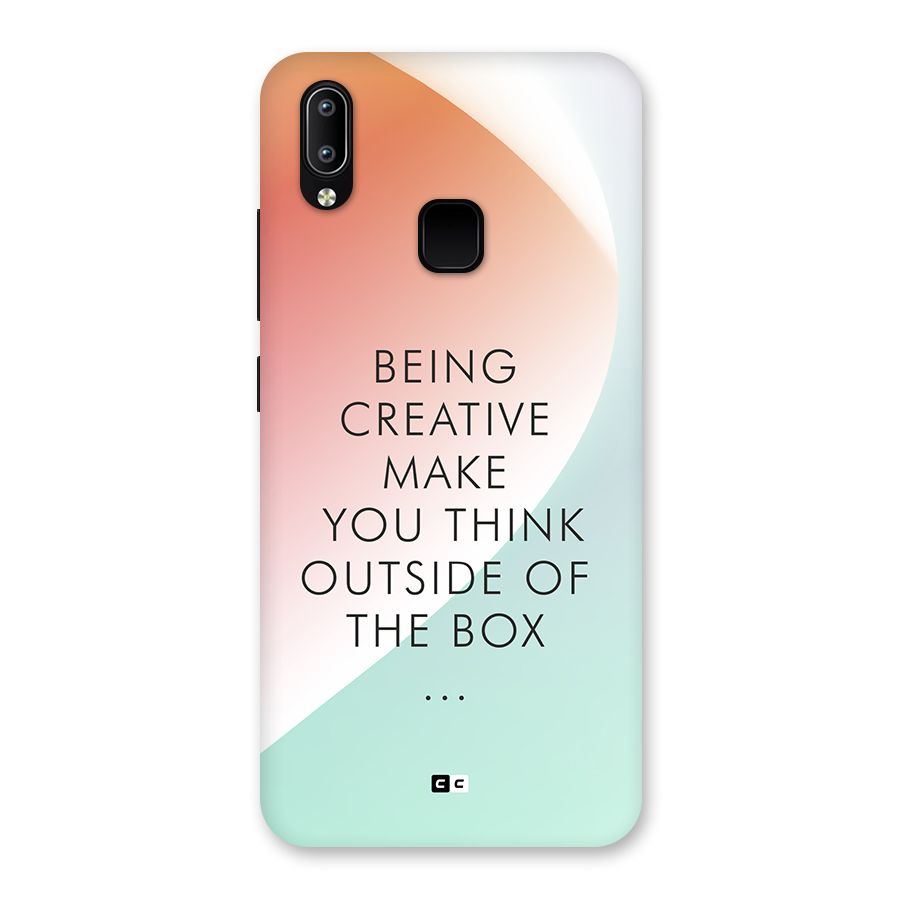 Being Creative Back Case for Vivo Y93