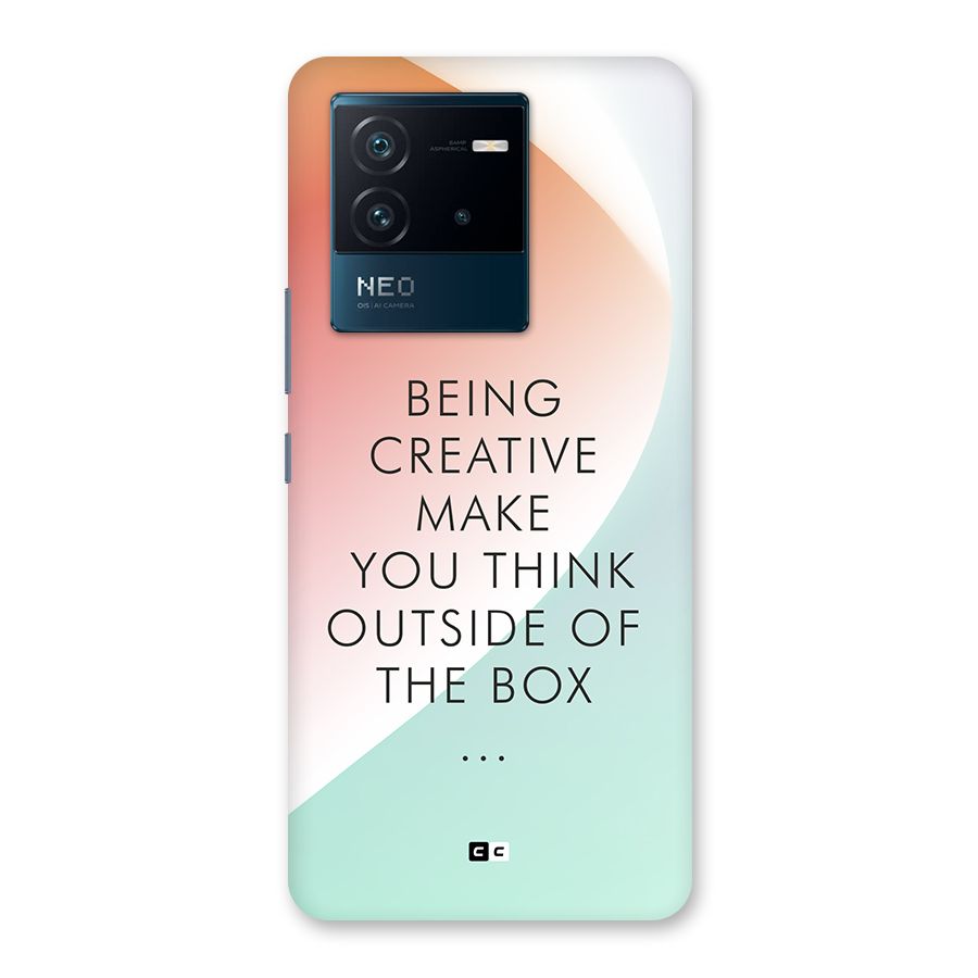 Being Creative Back Case for Vivo iQOO Neo 6 5G