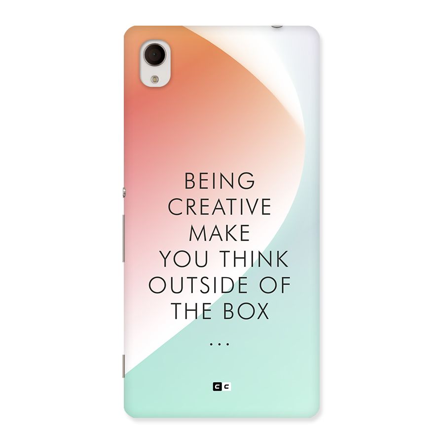 Being Creative Back Case for Xperia M4