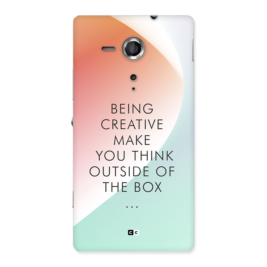 Being Creative Back Case for Xperia Sp