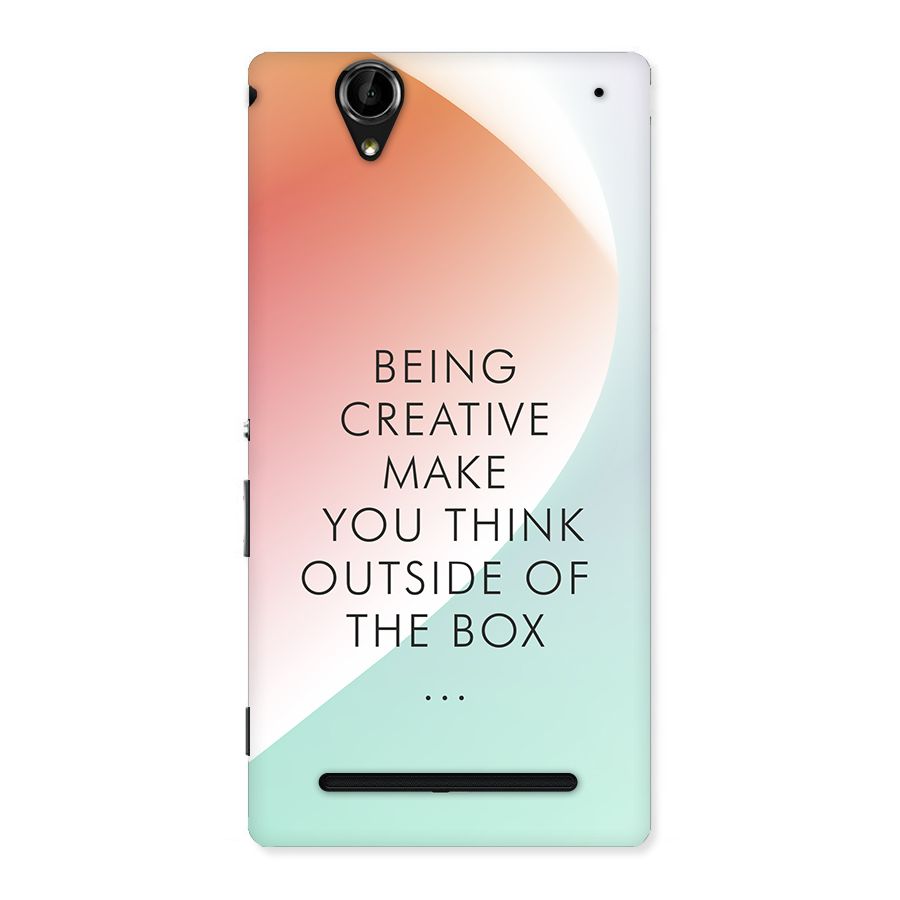 Being Creative Back Case for Xperia T2
