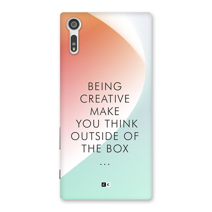 Being Creative Back Case for Xperia XZ