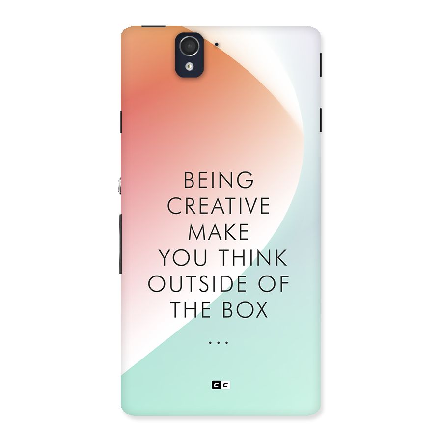 Being Creative Back Case for Xperia Z